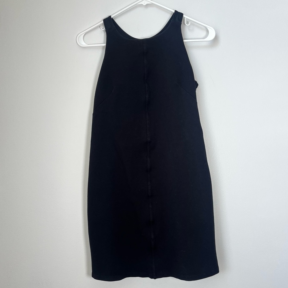 Athleta Whirlwind Razorback Athletic Casual Tank Dress  Black Size XS